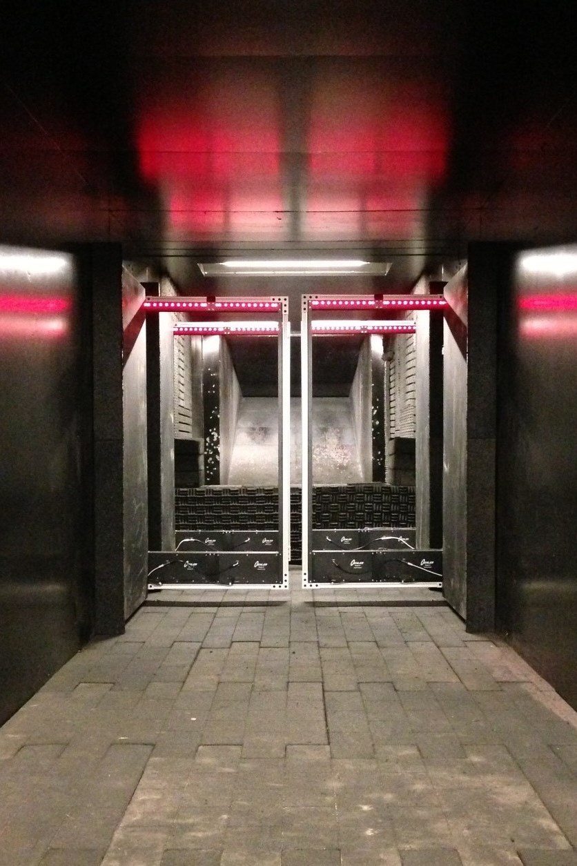 ballistic testing tunnel